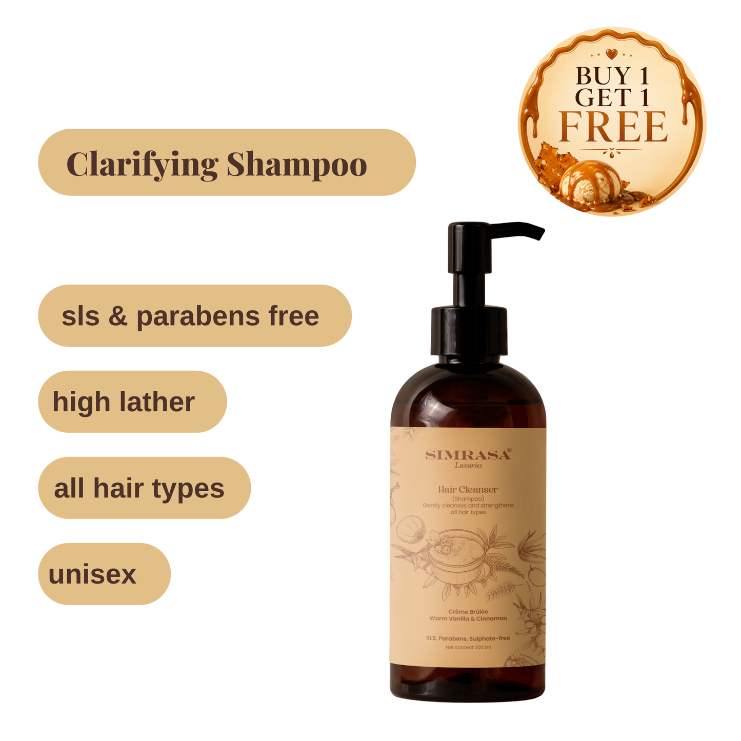 Cream Cleanser (Shampoo) 300ml