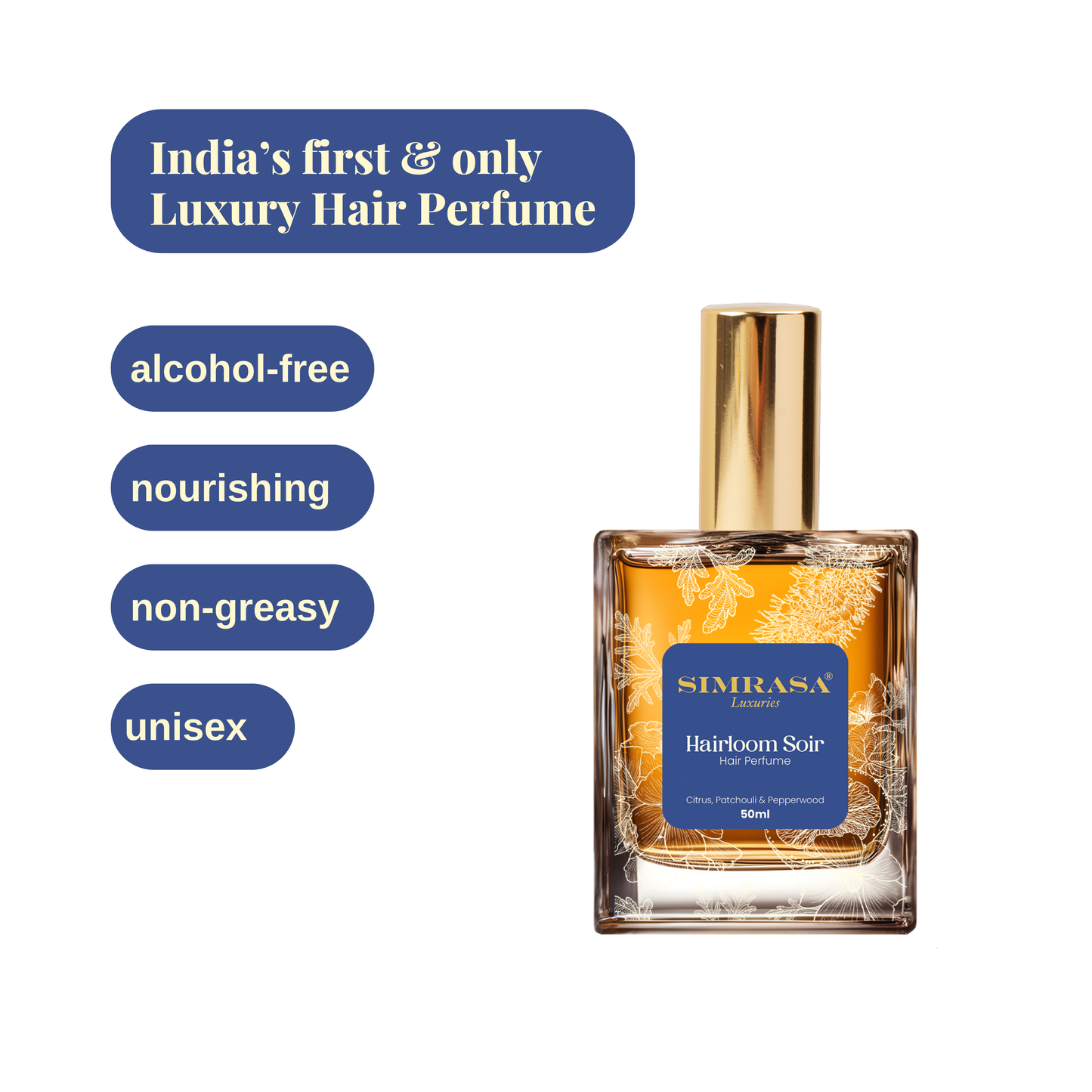 HAIRLOOM SOIR (Evening) -  Unisex Hair Perfume
